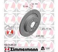 2x Disco freno pieno 150.3489.20 ZIMMERMANN per MINI MINI MINI Coupé