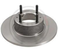 2x Disco freno pieno 15009 A.B.S. per ALFA ROMEO SPIDER 1750-2000 GT MONTREAL