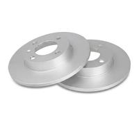 2x Disco freno pieno 15703 A.B.S. per AUDI VW SEAT