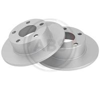 2x Disco freno pieno 15712 A.B.S. per AUDI 100 C3 Tre volumi 200 C2 Tre volumi