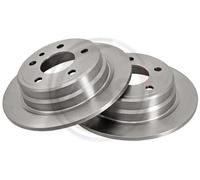 2x Disco freno pieno 15742 A.B.S. per BMW ALPINA