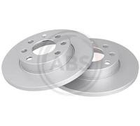 2x Disco freno pieno 15748 A.B.S. per OPEL CORSA A Hatchback KADETT E Hatchback
