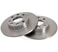 2x Disco freno pieno 15751 A.B.S. per OPEL CORSA A TR CORSA A Hatchback KADETT D