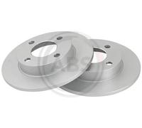 2x Disco freno pieno 15765 A.B.S. per AUDI COUPE B3 80 B2 Tre volumi 90 B2 90 B3