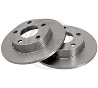 2x Disco freno pieno 15798 A.B.S. per AUDI 100 C3 Tre volumi A8 D2 100 C3 Avant