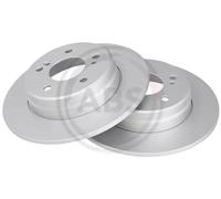 2x Disco freno pieno 15815 A.B.S. per MERCEDES-BENZ CHRYSLER