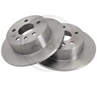 2x Disco freno pieno 15818 A.B.S. per OPEL OMEGA A SENATOR A OMEGA A Familiare