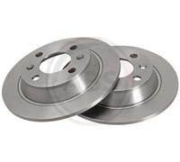 2x Disco freno pieno 15890 A.B.S. per SAAB 900 I Combi Coupe 9000 Hatchback 9000