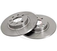 2x Disco freno pieno 15929 A.B.S. per VOLVO 480 440 460