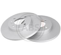 2x Disco freno pieno 15935 A.B.S. per VW SEAT