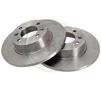 2x Disco freno pieno 15959 A.B.S. per RENAULT 18 25 ESPACE I ESPACE II FUEGO