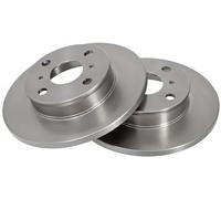 2x Disco freno pieno 15960 A.B.S. per TOYOTA COROLLA COROLLA Liftback