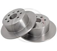 2x Disco freno pieno 16092 A.B.S. per OPEL VECTRA A VECTRA A Hatchback CALIBRA A