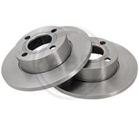 2x Disco freno pieno 16100 A.B.S. per AUDI 80 B4 Tre volumi