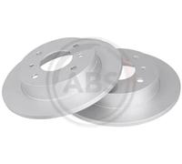 2x Disco freno pieno 16104 A.B.S. per NISSAN PRIMERA PRIMERA Hatchback ALMERA II