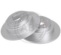 2x Disco freno pieno 16139 A.B.S. per SUBARU LEGACY I Familiare IMPREZA Coupé