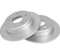 2x Disco freno pieno 16180 A.B.S. per MERCEDES-BENZ