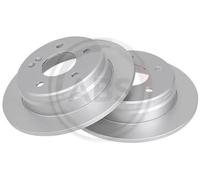 2x Disco freno pieno 16180 A.B.S. per MERCEDES-BENZ CLASSE C