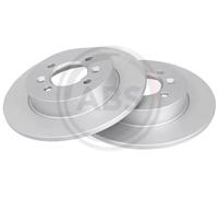 2x Disco freno pieno 16214 A.B.S. per RENAULT LAGUNA I SAFRANE I