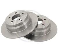 2x Disco freno pieno 16237 A.B.S. per VOLVO 850 850 Familiare S70 V70 I