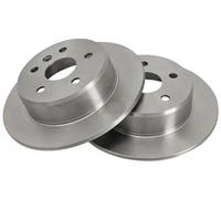 2x Disco freno pieno 16277 A.B.S. per TOYOTA LEXUS