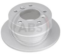 2x Disco freno pieno 16452 A.B.S. per MERCEDES-BENZ VW