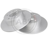 2x Disco freno pieno 16489 A.B.S. per SAAB OPEL