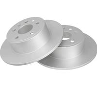 2x Disco freno pieno 16489 A.B.S. per SAAB OPEL