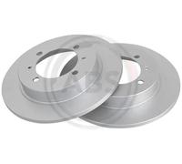 2x Disco freno pieno 16591 A.B.S. per MITSUBISHI VOLVO PROTON