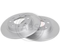 2x Disco freno pieno 16911 A.B.S. per KIA CLARUS CARENS I MPV / Space wagon