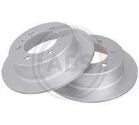2x Disco freno pieno 17016 A.B.S. per SSANGYONG DAEWOO