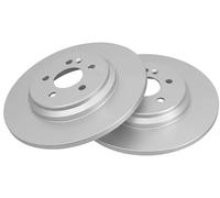 2x Disco freno pieno 17052 A.B.S. per MERCEDES-BENZ CLASSE M