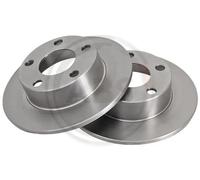 2x Disco freno pieno 17056 A.B.S. per AUDI A6 C5 A6 C5 Avant