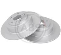 2x Disco freno pieno 17069 A.B.S. per SUBARU LEGACY III OUTBACK