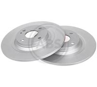 2x Disco freno pieno 17097 A.B.S. per MAZDA MX-5 II