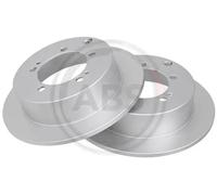 2x Disco freno pieno 17133 A.B.S. per MITSUBISHI PAJERO PININ I OUTLANDER I