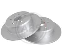 2x Disco freno pieno 17170 A.B.S. per TOYOTA AVENSIS AVENSIS Liftback