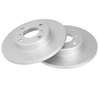 2x Disco freno pieno 17204 A.B.S. per SUZUKI OPEL