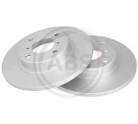 2x Disco freno pieno 17204 A.B.S. per SUZUKI OPEL
