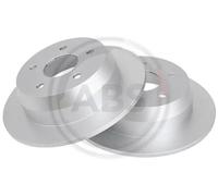 2x Disco freno pieno 17308 A.B.S. per JEEP GRAND CHEROKEE II CHEROKEE