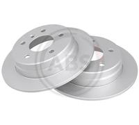 2x Disco freno pieno 17366 A.B.S. per MERCEDES-BENZ VANEO CLASSE A