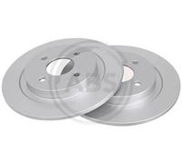 2x Disco freno pieno 17415 A.B.S. per FORD FOCUS I Turnier FOCUS I