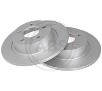 2x Disco freno pieno 17418 A.B.S. per FORD TRANSIT CONNECT TOURNEO CONNECT