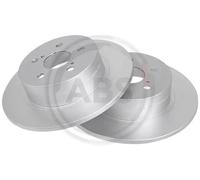 2x Disco freno pieno 17509 A.B.S. per TOYOTA AVENSIS Liftback AVENSIS Familiare