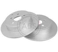 2x Disco freno pieno 17512 A.B.S. per TOYOTA AVENSIS Familiare AVENSIS