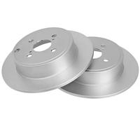 2x Disco freno pieno 17564 A.B.S. per TOYOTA COROLLA COROLLA Familiare
