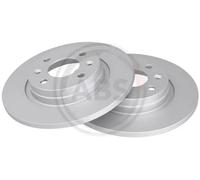 2x Disco freno pieno 17619 A.B.S. per DACIA RENAULT SMART