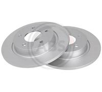 2x Disco freno pieno 17639 A.B.S. per MAZDA 5 3 Tre volumi 3