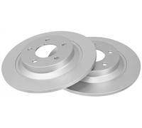 2x Disco freno pieno 17675 A.B.S. per MAZDA 5