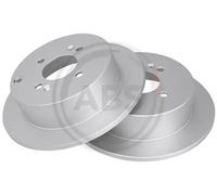 2x Disco freno pieno 17693 A.B.S. per KIA HYUNDAI